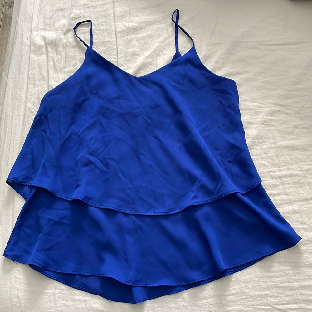 Annabella tiered tank top